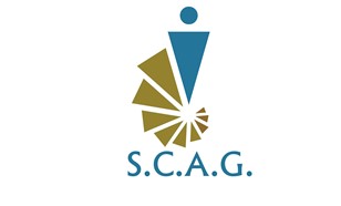 het logo van de stichting complementaire en alternatieve gezondheidszorg; scag